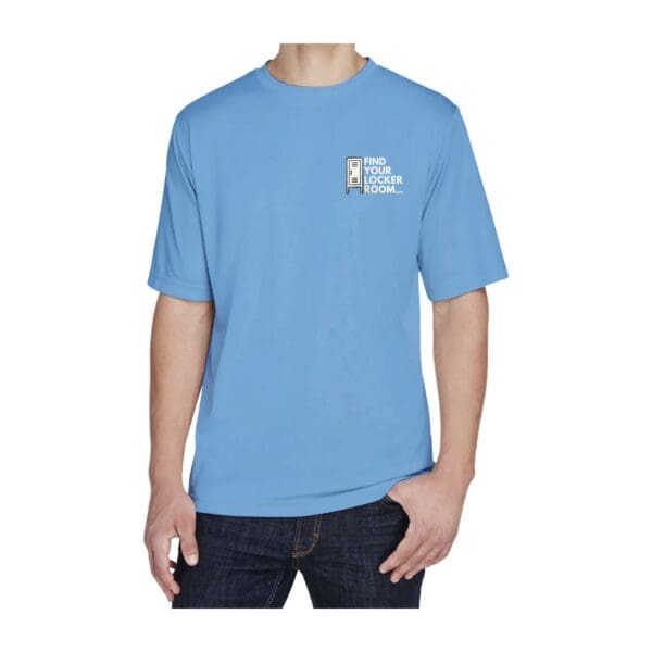 Find Your Locker Room Chest Logo Tee (Athletic)