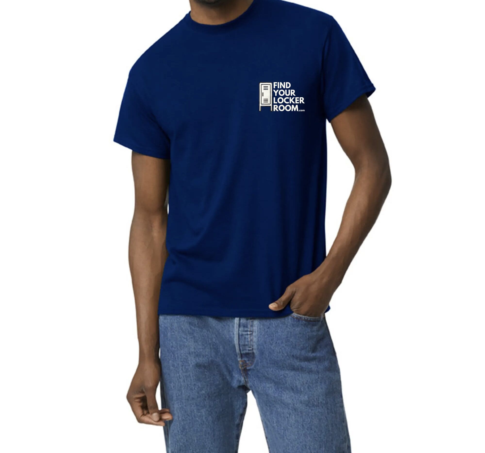 Find Your Locker Room Chest Logo Tee (Hybrid)